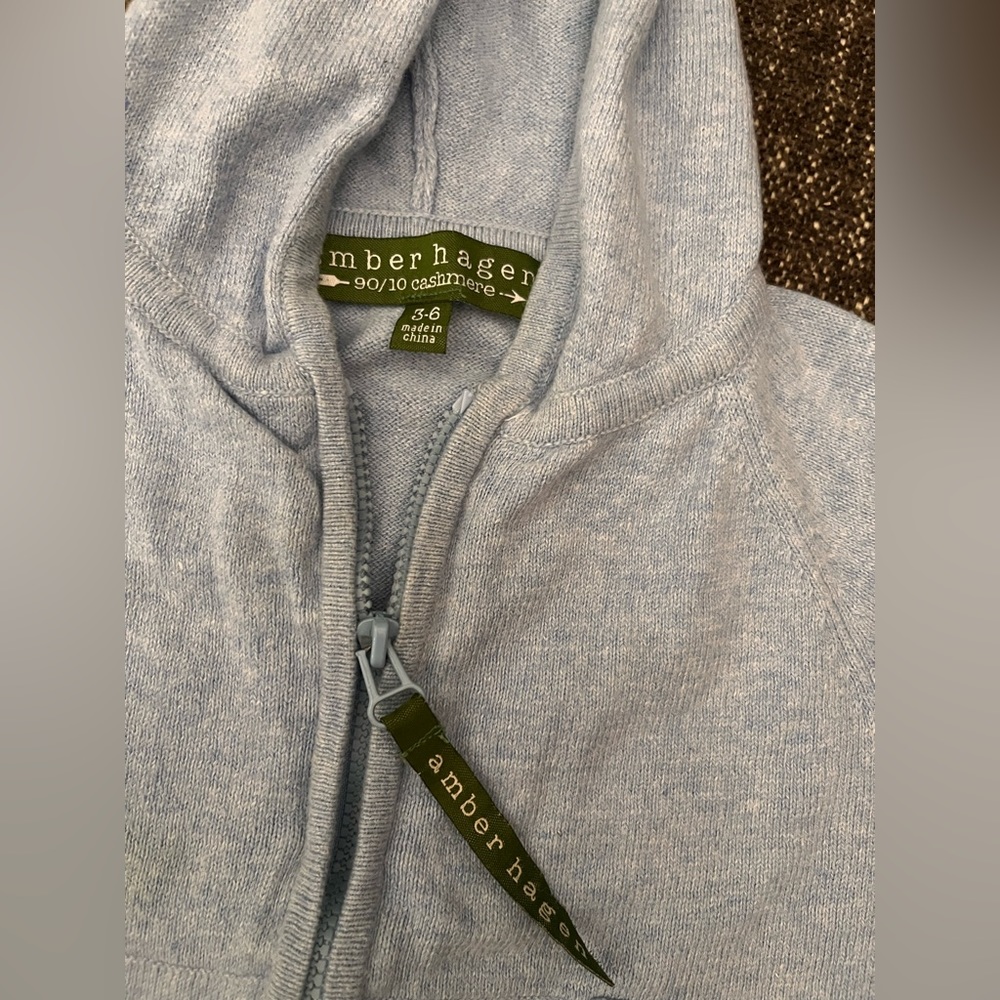 Amber Hagen 90/10 Cashmere Tattoo Mommy Hoodie - Picture 2 of 5